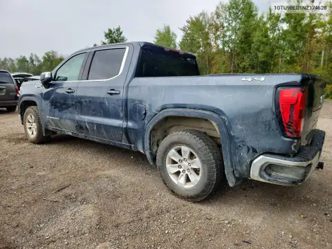 1GTU9BED1NZ174628 — 2022 GMC Sierra, фото 2 с аукциона Copart 20.10.2026, Передняя часть