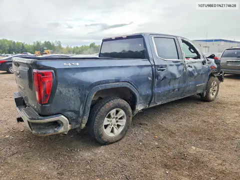 1GTU9BED1NZ174628 — 2022 GMC Sierra, фото 3 с аукциона Copart 20.10.2026, Передняя часть