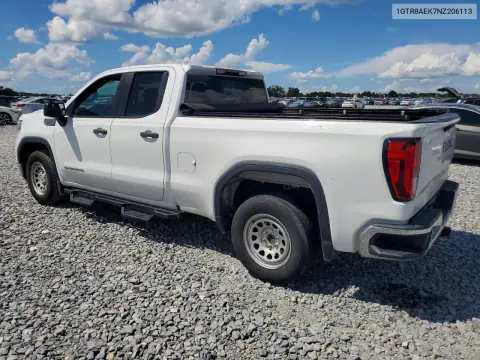 2022 GMC Sierra Limited C1500 VIN 1GTR8AEK7NZ206113 фото 2