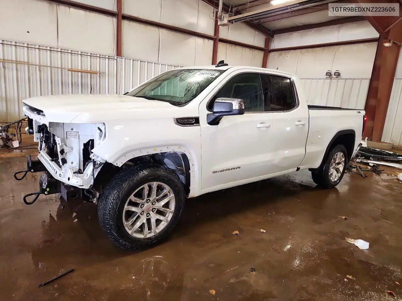 1GTR9BEDXNZ223606 GMC Sierra 2022 — повреждение Передняя часть, фото до ремонта