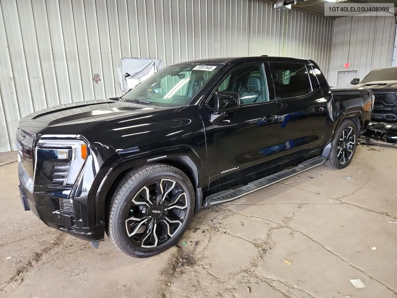 1GT40LEL0SU408399 GMC Sierra 2025 — повреждение Задняя часть, фото до ремонта