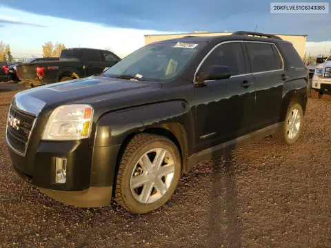 2GKFLVE51C6343385 — 2012 GMC Terrain, Град, фото до ремонта