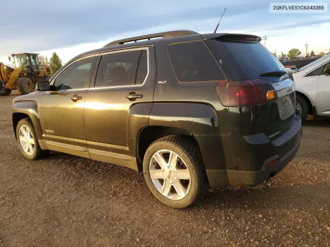 2012 GMC Terrain Slt VIN 2GKFLVE51C6343385 фото 2