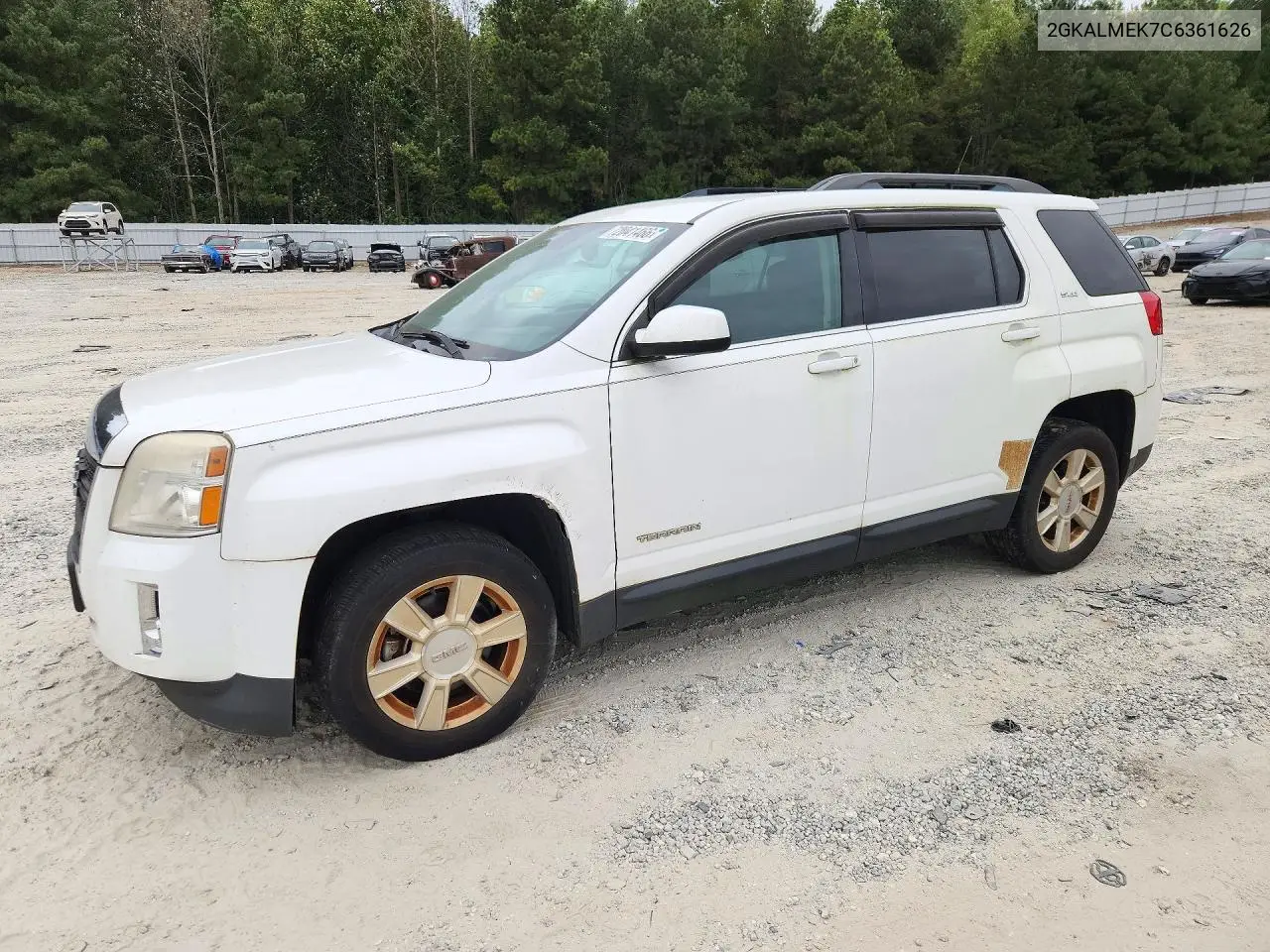 2012 GMC Terrain Sle VIN 2GKALMEK7C6361626 фото 1