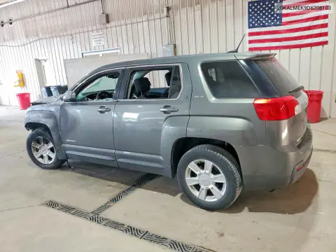 2013 GMC Terrain Sle VIN 2GKALMEK9D6208103 фото 2