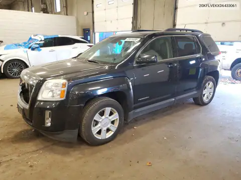 2GKFLVEKXD6433061 — 2013 GMC Terrain, Передняя часть, фото до ремонта