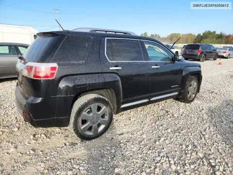 2015 GMC Terrain Denali VIN 2GKFLUE3XF6303612 фото 3
