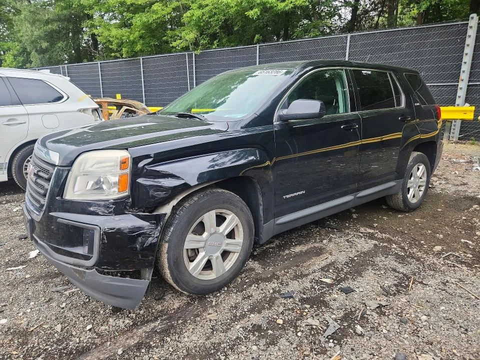 2016 GMC TERRAIN VIN 2GKALMEK7G6105881 фото 1