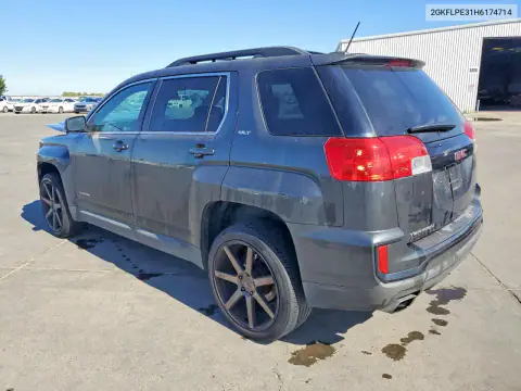 2GKFLPE31H6174714 — 2017 GMC Terrain, фото 2 с аукциона Copart 15.10.2026, Передняя часть