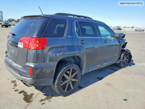 2GKFLPE31H6174714 — 2017 GMC Terrain, фото 3 с аукциона Copart 15.10.2026, Передняя часть