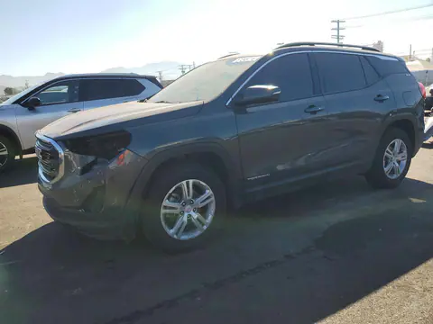 3GKALMEV9JL352381 — 2018 GMC Terrain, Передняя часть (Front End), фото до ремонта
