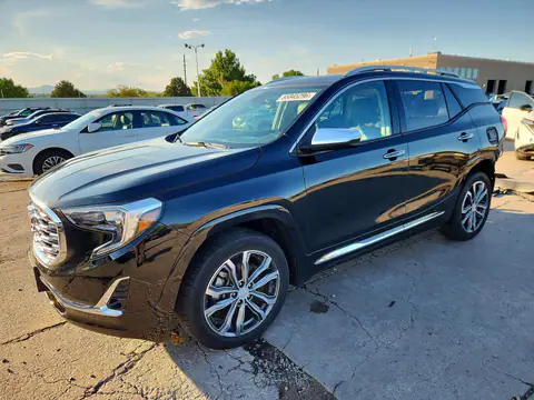 3GKALSEX8JL300424 — 2018 GMC Terrain, Задняя часть (Rear End), фото до ремонта