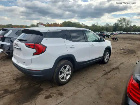 3GKALTEV3JL190631 — 2018 GMC Terrain, фото 3 с аукциона Copart, Передняя часть