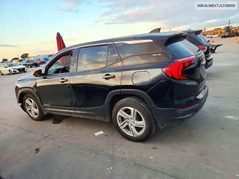 3GKALMEV7JL330055 — 2018 GMC Terrain, фото 2 с аукциона Copart, Передняя часть