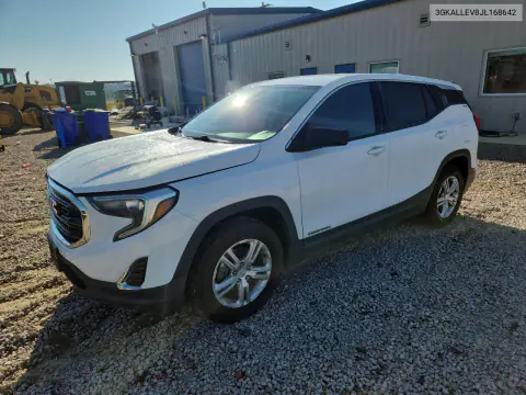 3GKALLEV8JL168642 — 2018 GMC Terrain, Задняя часть, фото до ремонта