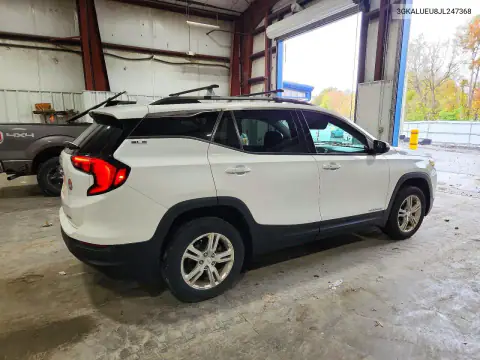 3GKALUEU8JL247368 — 2018 GMC Terrain, фото 3 с аукциона Copart, Мелкие вмятины и царапины