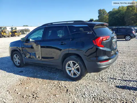 3GKALTEV7KL304485 — 2019 GMC Terrain, фото 2 с аукциона Copart, Сторона