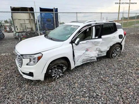 3GKALXEV5NL246694 — 2022 GMC Terrain, Сторона, фото до ремонта