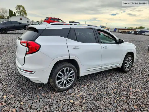 3GKALXEV5NL246694 — 2022 GMC Terrain, фото 3 с аукциона Copart, Сторона
