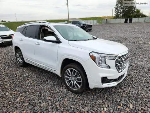 3GKALXEV5NL246694 — 2022 GMC Terrain, фото 4 с аукциона Copart, Сторона