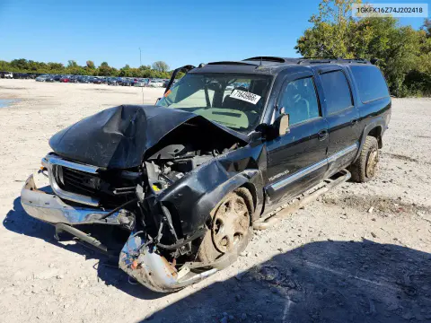 1GKFK16Z74J202418 — 2004 GMC Yukon, Повреждения со всех сторон, фото до ремонта