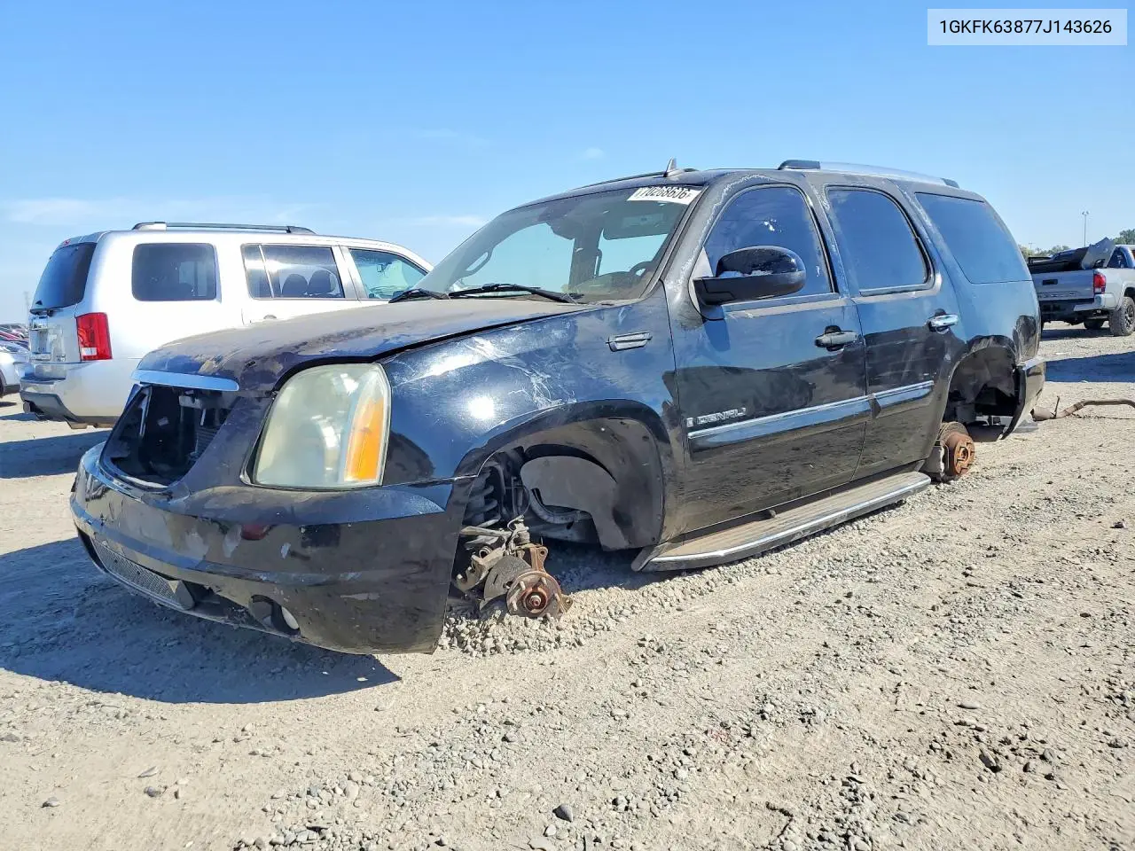 2007 GMC Yukon Denali VIN 1GKFK63877J143626 фото 1