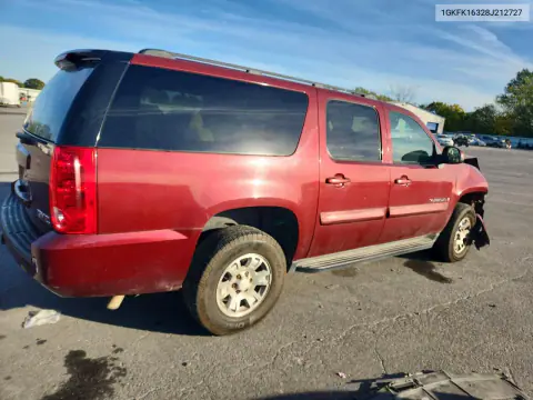 2008 GMC Yukon Xl K1500 VIN 1GKFK16328J212727 фото 3