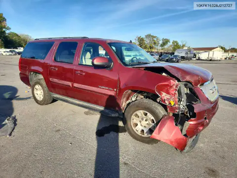 2008 GMC Yukon Xl K1500 VIN 1GKFK16328J212727 фото 4