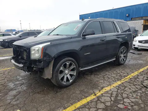1GKS2BKC8FR230805 — 2015 GMC Yukon, Передняя часть, фото до ремонта