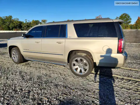 1GKS1GKCXHR154541 — 2017 GMC Yukon, фото 2 с аукциона Copart, Передняя часть