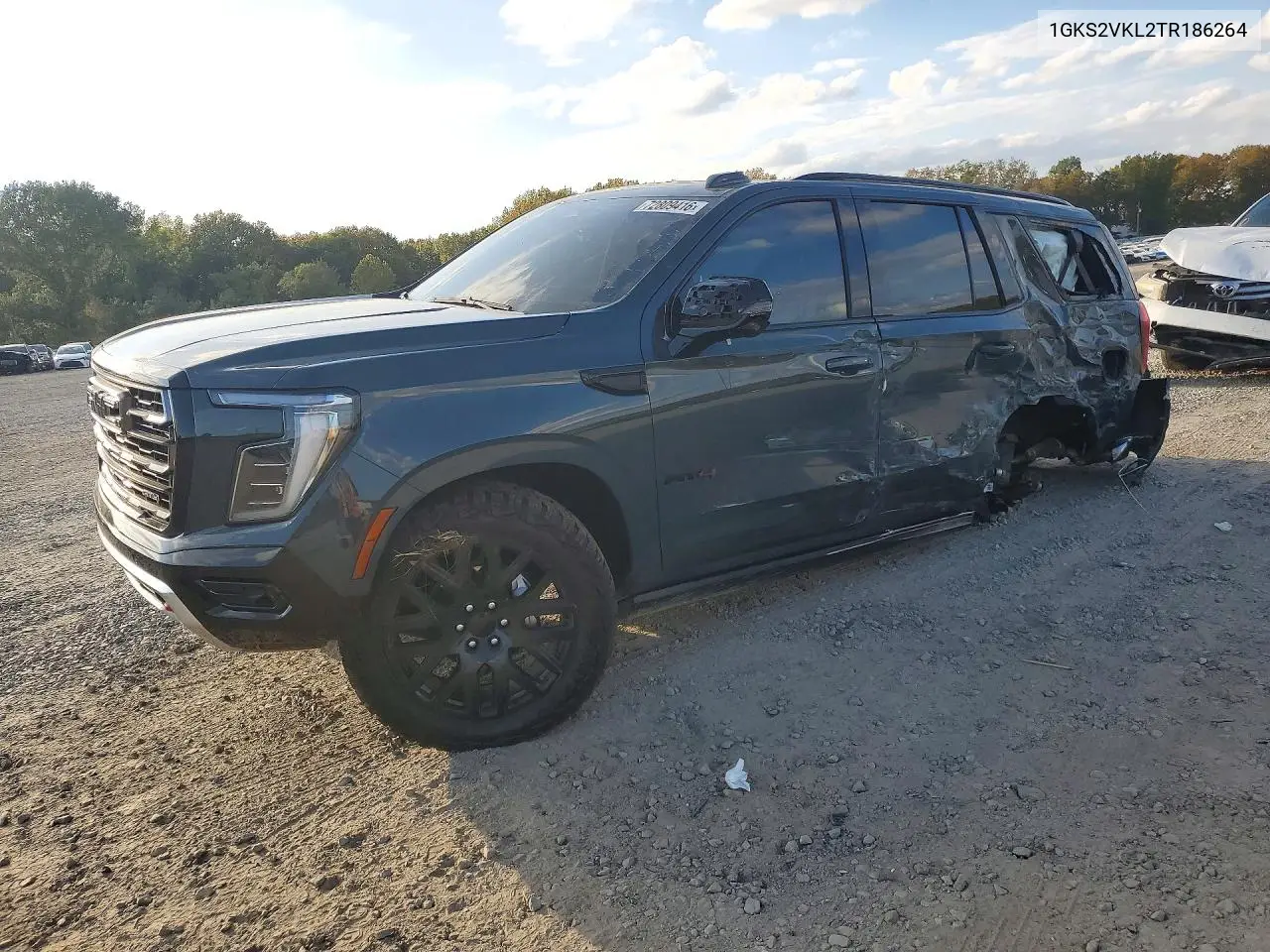 1GKS2VKL2TR186264 GMC Yukon 2026 — повреждение Задняя часть, фото до ремонта