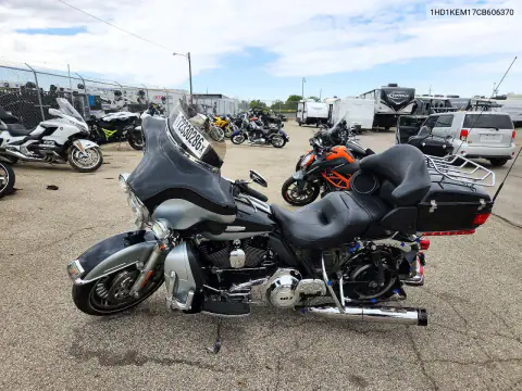 2012 Harley-Davidson Flhtk Electra Glide Ultra Limited VIN 1HD1KEM17CB606370 фото 3