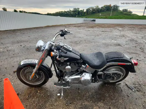 2012 Harley-Davidson Flstf Fatboy VIN 1HD1BXV13CB040217 фото 3