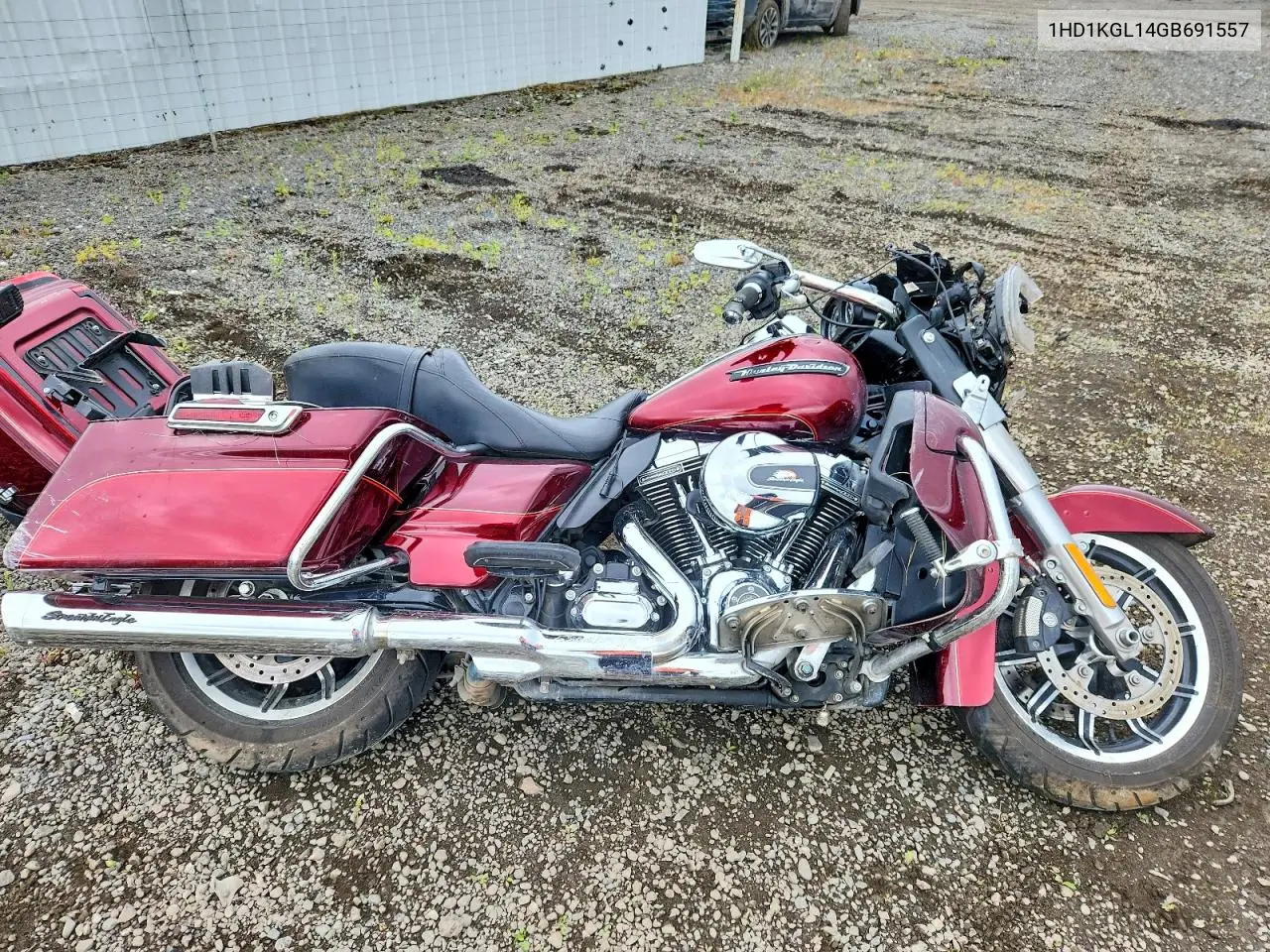 2016 Harley-Davidson Fltru VIN 1HD1KGL14GB691557 фото 1