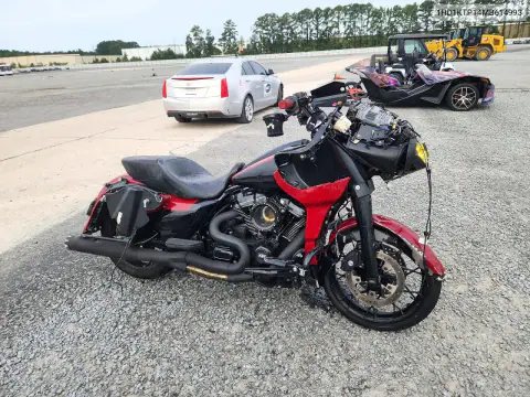 1HD1KTP14MB614993 — 2021 Harley-Davidson Road Glide, Передняя часть, фото до ремонта