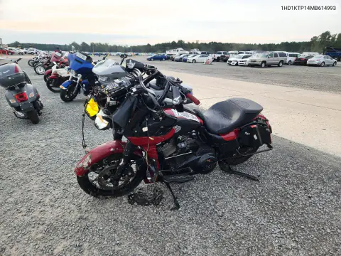 2021 Harley-Davidson Fltrxs VIN 1HD1KTP14MB614993 фото 3