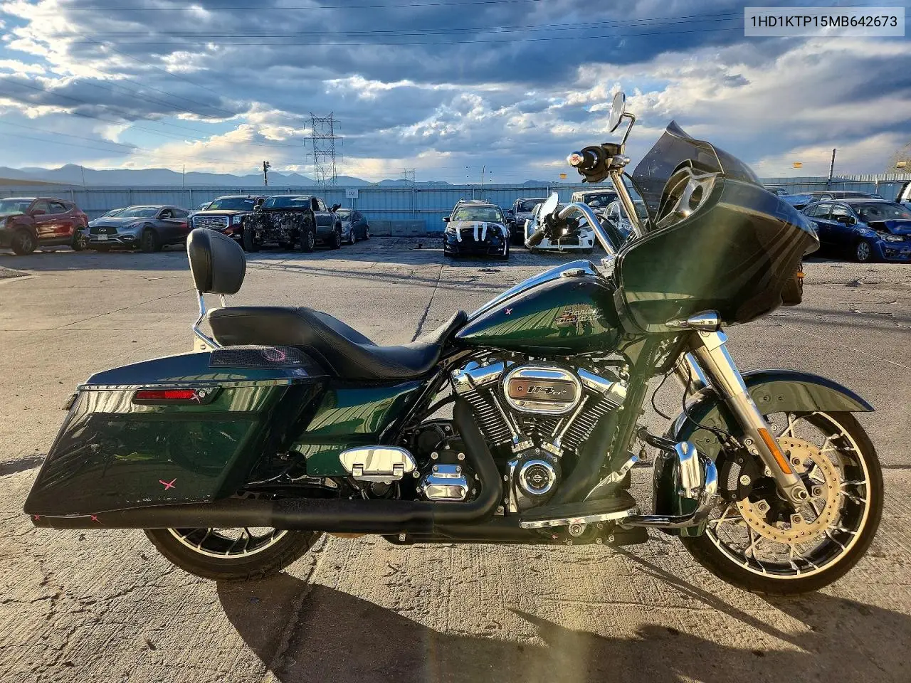 2021 Harley-Davidson Fltrxs VIN 1HD1KTP15MB642673 фото 1