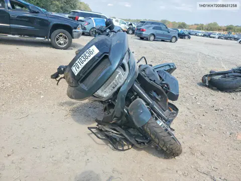 2025 Harley-Davidson Fltrx VIN 1HD1KH720SB631258 фото 2