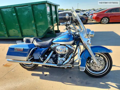 1HD1FBW115Y700552 — 2005 Harley-Davidson Road King, Механические повреждения, фото до ремонта