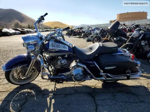 2006 Harley-Davidson Flhrci VIN 1HD1FRW306Y626374 фото 3