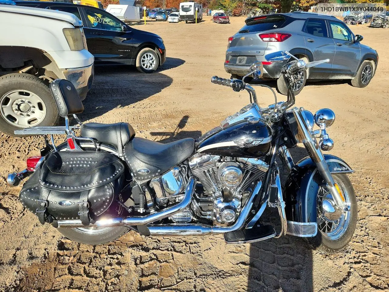 2003 Harley-Davidson Flstci VIN 1HD1BWB1X3Y044048 фото 1