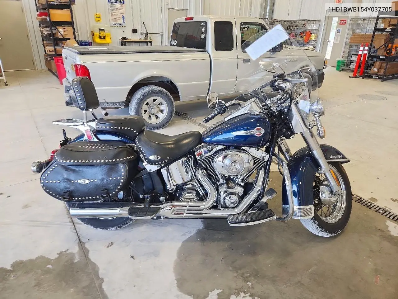 2004 Harley-Davidson Flstci VIN 1HD1BWB154Y037705 фото 1