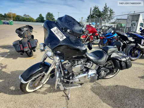 2010 Harley-Davidson Flstn VIN 1HD1JD517AB033091 фото 3