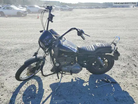 1987 Harley-Davidson Xlh883 VIN 1HD4CAM18HY117693 фото 3