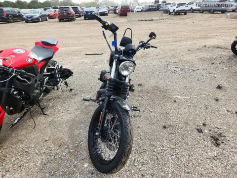 1HD1CZ3467K451333 — 2007 Harley-Davidson Sportster, фото 2 с аукциона Copart, Боковая часть