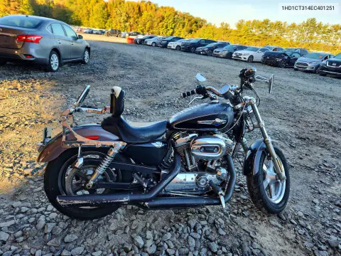 2014 Harley-Davidson Xl1200 C VIN 1HD1CT314EC401251 фото 1