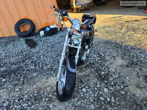 2014 Harley-Davidson Xl1200 C VIN 1HD1CT314EC401251 фото 2