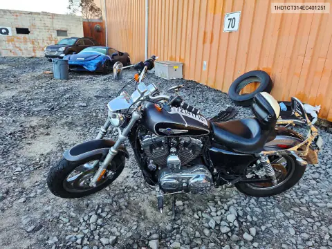 2014 Harley-Davidson Xl1200 C VIN 1HD1CT314EC401251 фото 3