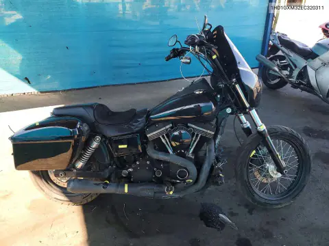 2014 Harley-Davidson Fxdb Dyna Street Bob VIN 1HD1GXM32EC320311 фото 1