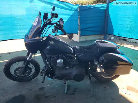 2014 Harley-Davidson Fxdb Dyna Street Bob VIN 1HD1GXM32EC320311 фото 3